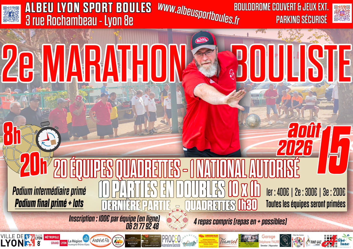 Marathon Bouliste de l'ALBEU Lyon