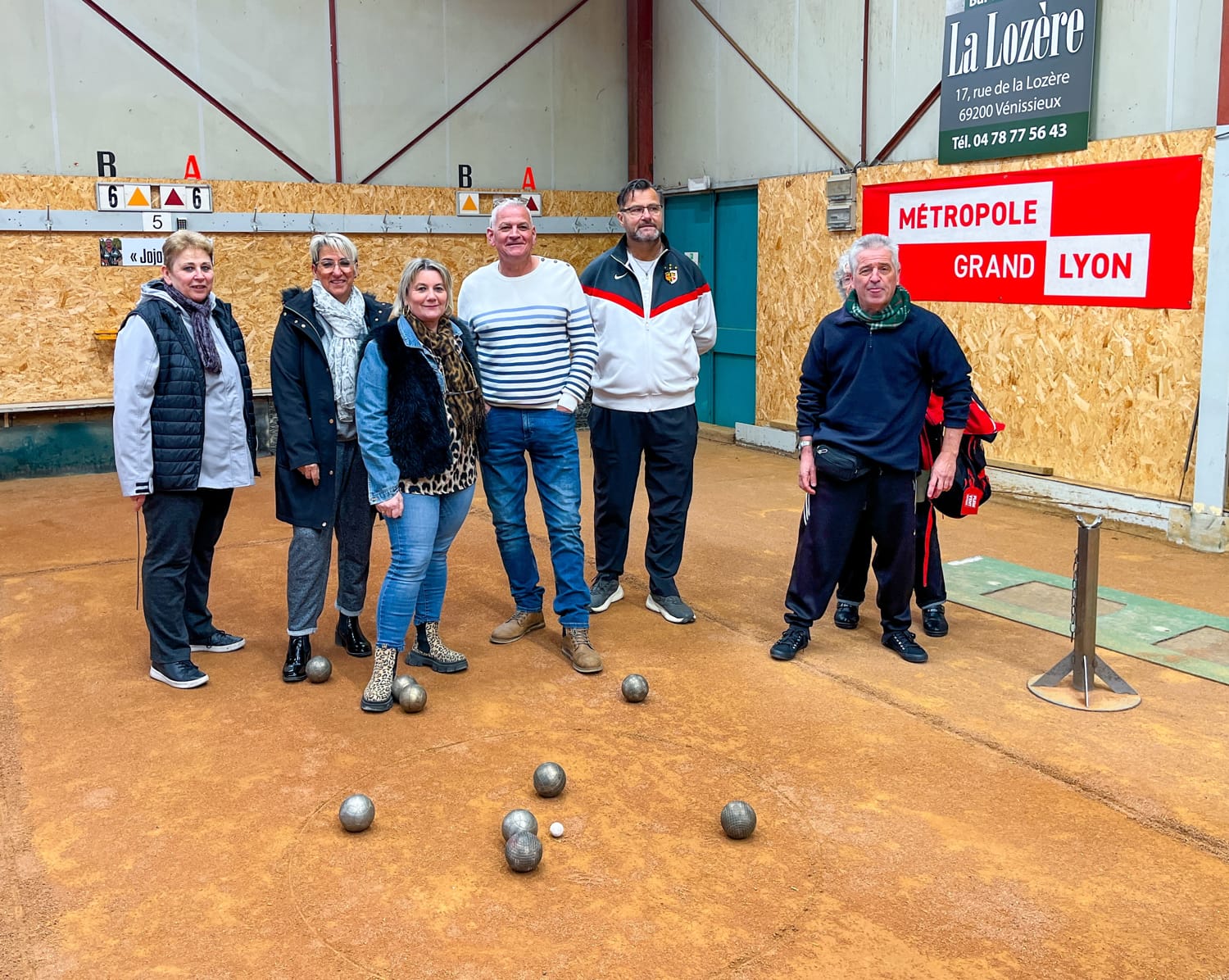 Initiation boule lyonnaise pour la Mairie d'Annonay