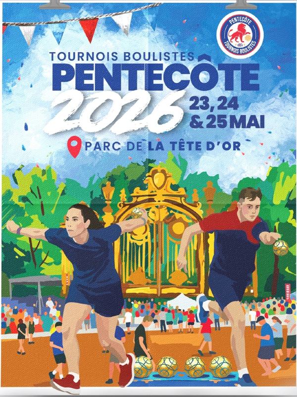 Tournois Boulistes de Pentecôte 2026 : l'affiche