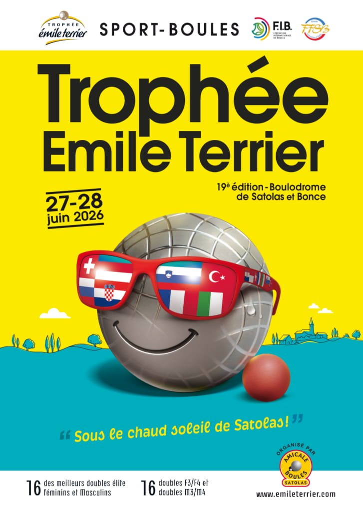 Affiche Trophée Émile Terrier 2026