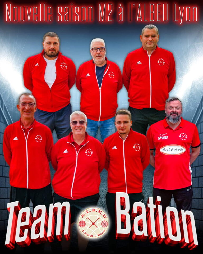 Équipe M2 Bation : 4e saison en national !
